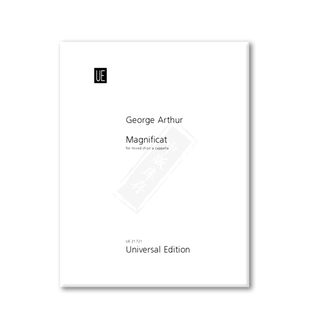 乔治亚瑟圣母颂 混声合唱8页 维也纳UE原版乐谱书 Arthur George Magnificat Mixed Choir UE21721