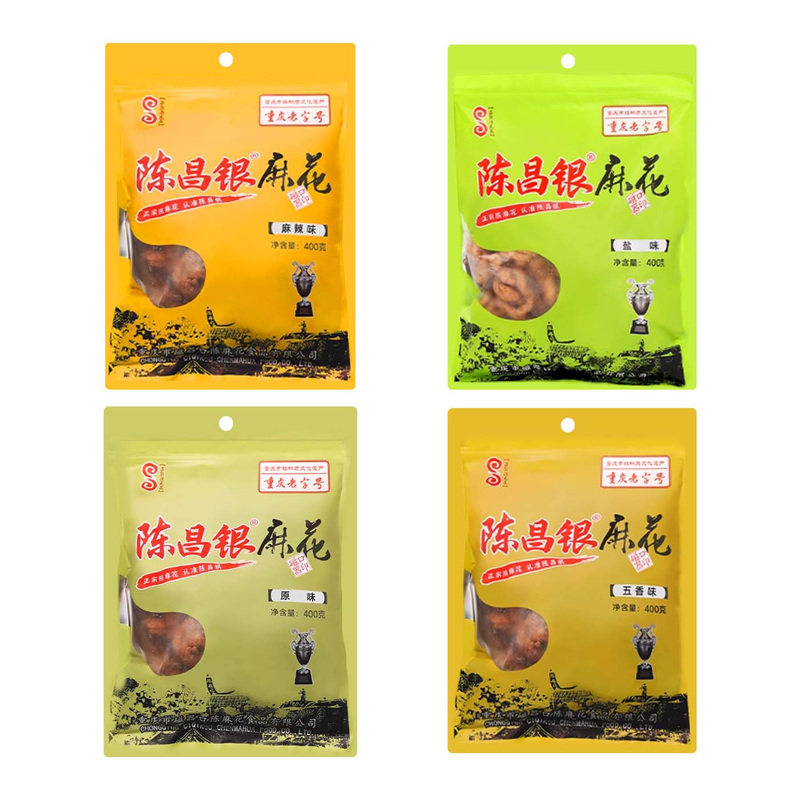 陈昌银磁器口麻花400g手工制作