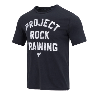 UA男子强森牛头舒适透气运动T恤