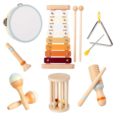 奥尔夫打击乐器敲琴鼓玩具套装