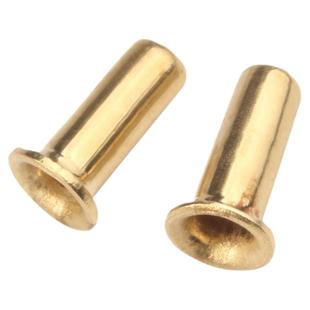 铜空心铆钉铜鸡眼扣过孔铆钉铜件气眼扣圈帽钉M1.5M1.7M2.3M3M4M5