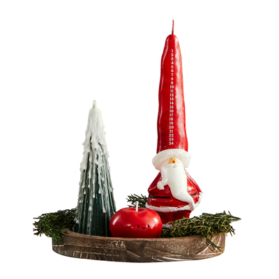 圣诞节香薰蜡烛组合套装桌面摆件