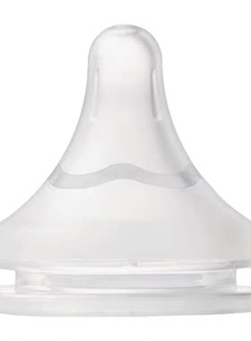 宽口径奶瓶奶嘴仿母乳硅胶配件