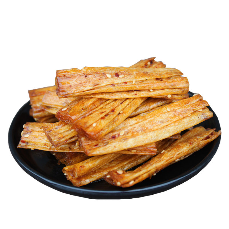 平江香辣豆皮辣条125G*4包