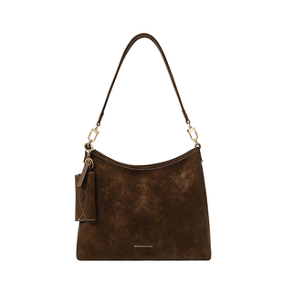 南风Chio2nd 秋语来信托特包包女士复古棕色腋下包通勤单肩斜挎包