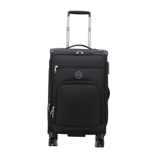 保罗超轻行李箱20寸轻便登机旅行箱男结实耐用大容量牛津布拉杆箱