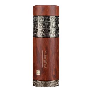 高档银杯子足银内胆保温杯喝水银泡茶杯男士女商务纯999刻字定制