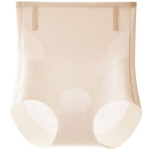 十月结晶产后收腹内裤高腰微压塑形剖腹产提臀收腹抗菌无痕冬短裤