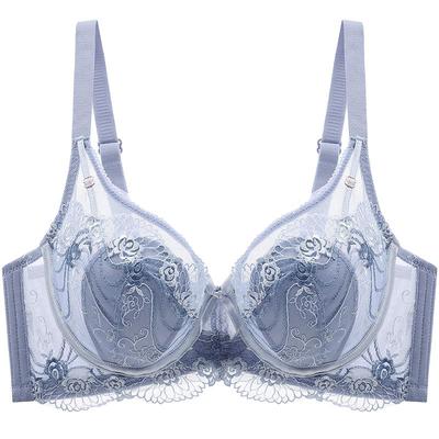 兔耳朵内衣夏季薄款女大胸显小胸