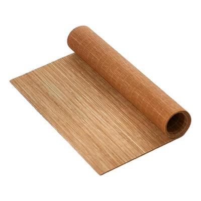 印花竹茶席原色桌旗隔热垫