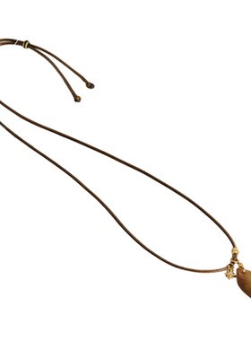 【从前慢项链】全糖天然和田玉糖料随型吊坠多样性发其一毛衣链