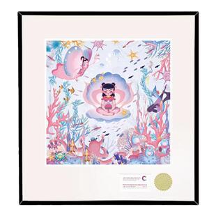 上美影哪吒闹海波普风客厅典藏版画生日礼物新年礼礼物送人礼盒