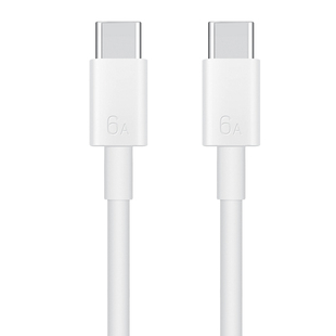 华为原装笔记本电脑充电线双头typec口数据线公对公6A超级快充PDmatebook/macbook平板手机两头一样66W/100w