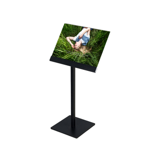 a4广告展示牌金属支架商品价格牌亚克力板桌面台卡立牌产品标价牌