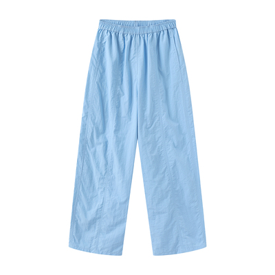 CUBIC轻薄肌理感宽松休闲凉凉裤