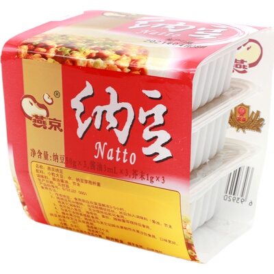 国产燕京纳豆小粒12日式风味寿司