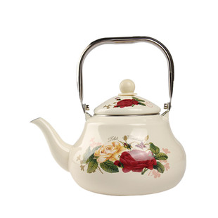 包邮特厚珐琅搪瓷壶经典搪瓷茶壶搪瓷水壶纯搪瓷泡茶壶搪瓷咖啡壶