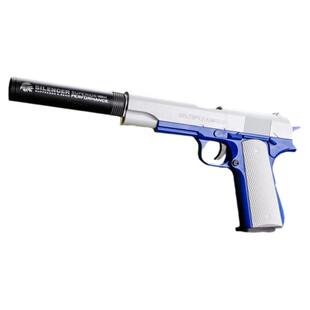 塑料弹玩具枪打塑料弹珠圆形软子弹枪格洛克男孩仿真小手枪