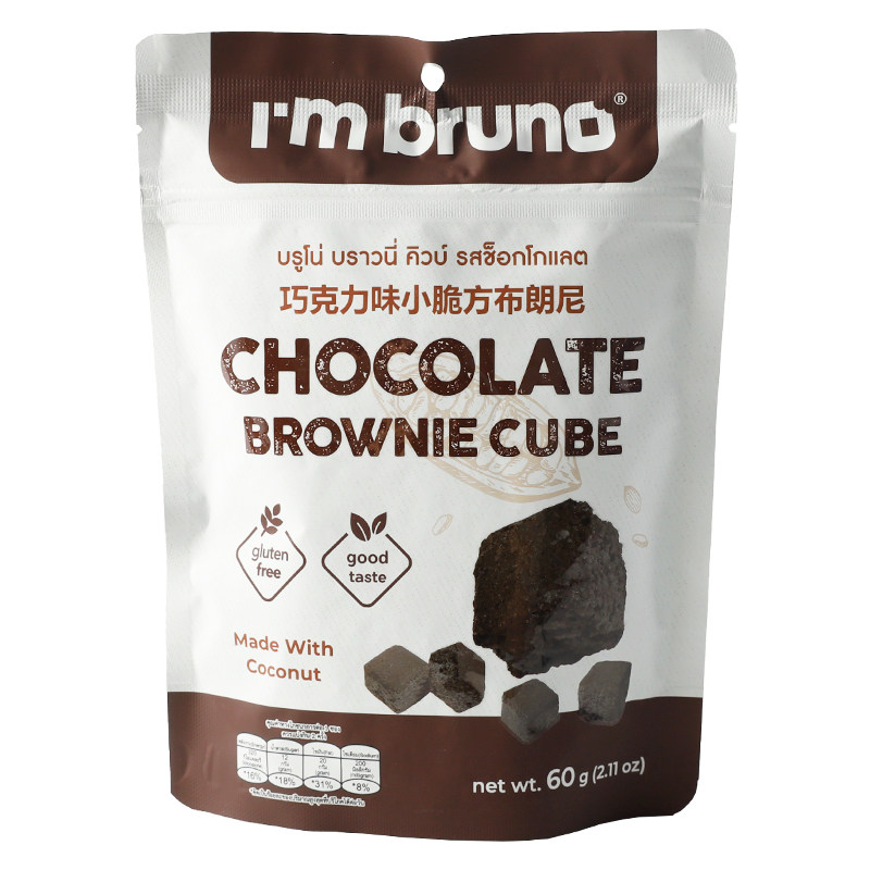 泰国进口布朗尼小脆方糕点