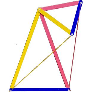 数学教具中考手拉手模型初中磁性几何三角形半角全等相似手工自制