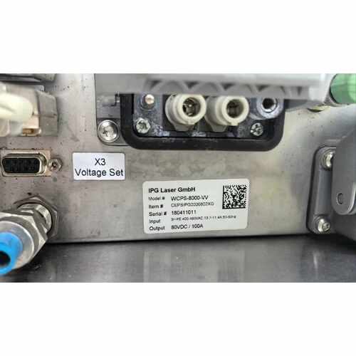 IPG激光设备主电源WCPS8000IS2或WCPS8000VV