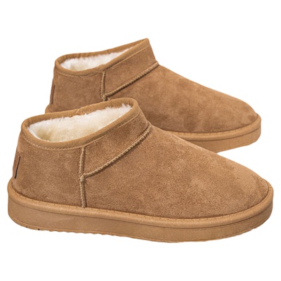 人本保暖加绒加厚雪地靴女面包鞋