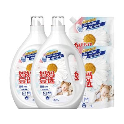 妈妈壹选洗衣液13斤亲肤柔护
