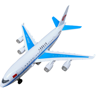 合金客机飞机模型中国国际航空仿真东方民航儿童玩具A380男孩耐摔