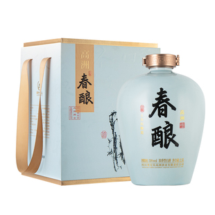 高洲浓香型白酒春酿纯粮食酒70度限量3000坛2.5L大坛装收藏送礼