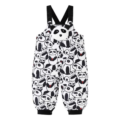 迷你巴拉巴拉儿童羽绒背带裤潮