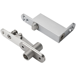 雷鸟隐形门天地轴合页双向自由进出门合页自动回弹偏轴门弹簧铰链