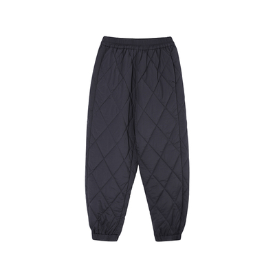 女童夹棉裤子儿童保暖棉裤束脚裤