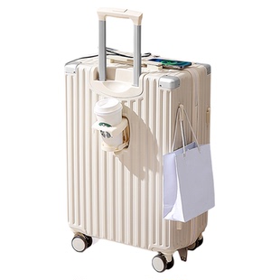 行李箱女2024新款20寸24双层防爆拉链静音万向轮28拉杆旅行箱子男