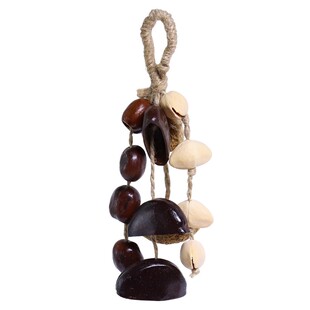 果壳风铃挂件diy材料包治愈天然果实摇铃背包配饰装饰品礼物沙龙