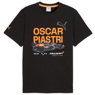 迈凯伦车队Piastri木瓜橙短袖T恤男PUMA彪马F1赛车合作系列637452