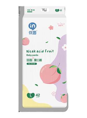 优茵果C弱酸拉拉裤纸尿裤