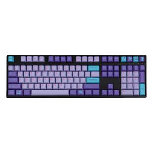GMK Vaporwave蒸汽波键帽紫色原厂高度PBT热升华大全套机械键盘帽