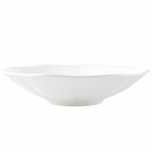 依山石坊一级骨瓷花瓣盘高颜值深菜盘饭盘果盘餐盘釉下彩陶瓷餐具