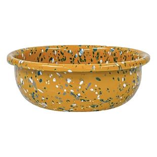 韩国进口Eding搪瓷泼墨早餐碗沙拉水果酸奶大碗ins露营珐琅餐具女