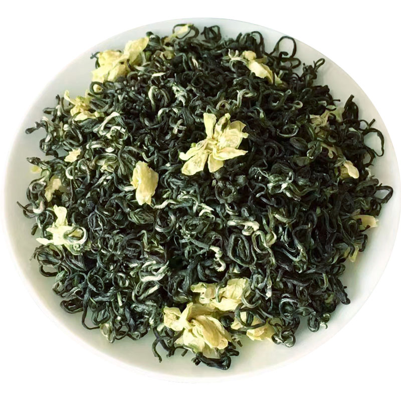 四川飘雪茉莉花茶2026新茶浓香型特级毛尖散装袋装250g雅安花毛峰