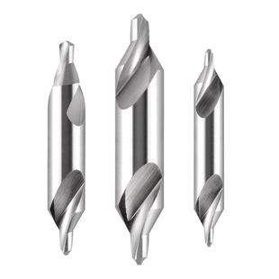 松崎中心钻全磨螺旋槽不锈钢A型中心钻头定心钻定位钻2mm3mm4mm