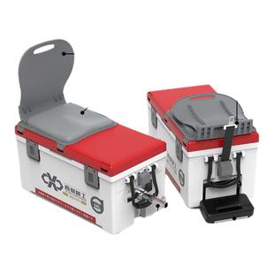 西都精工大物钓箱坐垫全套2025年新款全套炮台黑坑多功能专用钓箱