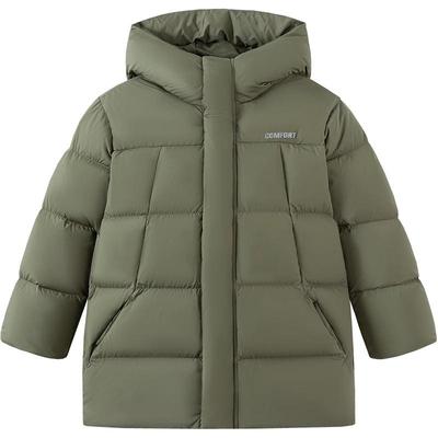 森马儿童高充绒量羽绒服防寒服2025冬装宝宝男童女童加厚三防外套