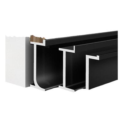 铝合金内嵌踢脚线暗装加厚嵌入式