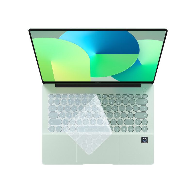 适用华为MateBook14鸿蒙版键盘膜MNTXM-24A电脑保护膜Hi matebook 14圆形键盘按键套FLMH-