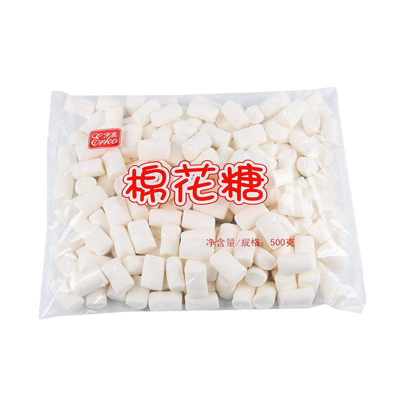 伊高棉花糖500g散装牛轧糖饼干蛋糕diy材料原味雪花酥烘焙原材料