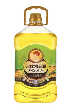 索菲亚初萃玉米胚芽油5L桶装