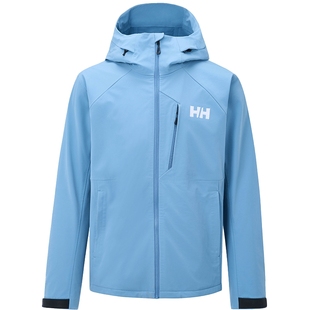 【王一博同款】HELLY HANSEN/HH 26春专业防风连帽软壳衣