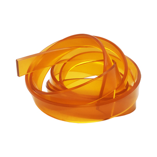 丝印刮胶条平口 尖口丝网印刷耗材 丝印机刮胶刮刀 耐水油 可定做