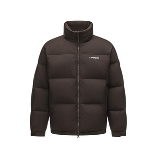 坦博尔泡芙量感暖核立领羽绒服2025新款冬季男女同款加厚休闲外套